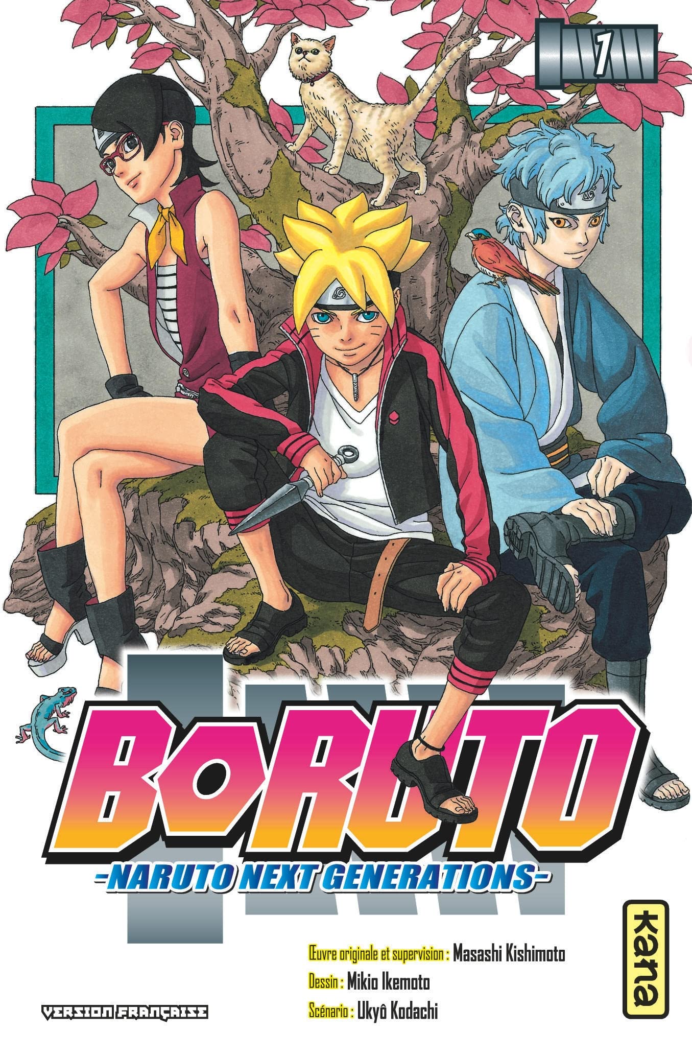 jaquette livre Boruto - Naruto next generations -, tome 1