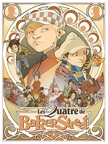 jaquette livre Les Quatre De Baker Street - Coffret 3 Volumes : L'affaire Du Rideau Bleu - Le Monde Des Quatre De Baker Street - Les Quatre De Baker Street, Le Jeu De Rôle