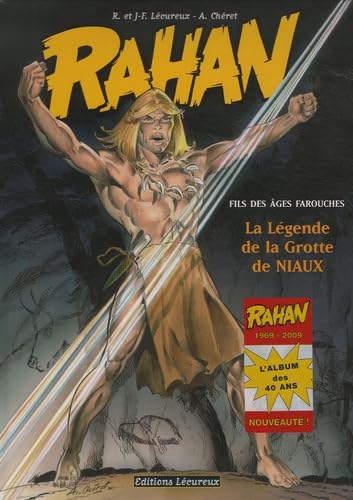 jaquette livre Rahan, Tome 10 : La légende de la grotte de Niaux