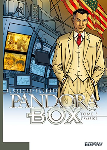 jaquette livre Pandora Box Tome 5 - L'avarice