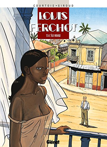 jaquette livre Louis Ferchot Tome 5 - L'île Rouge