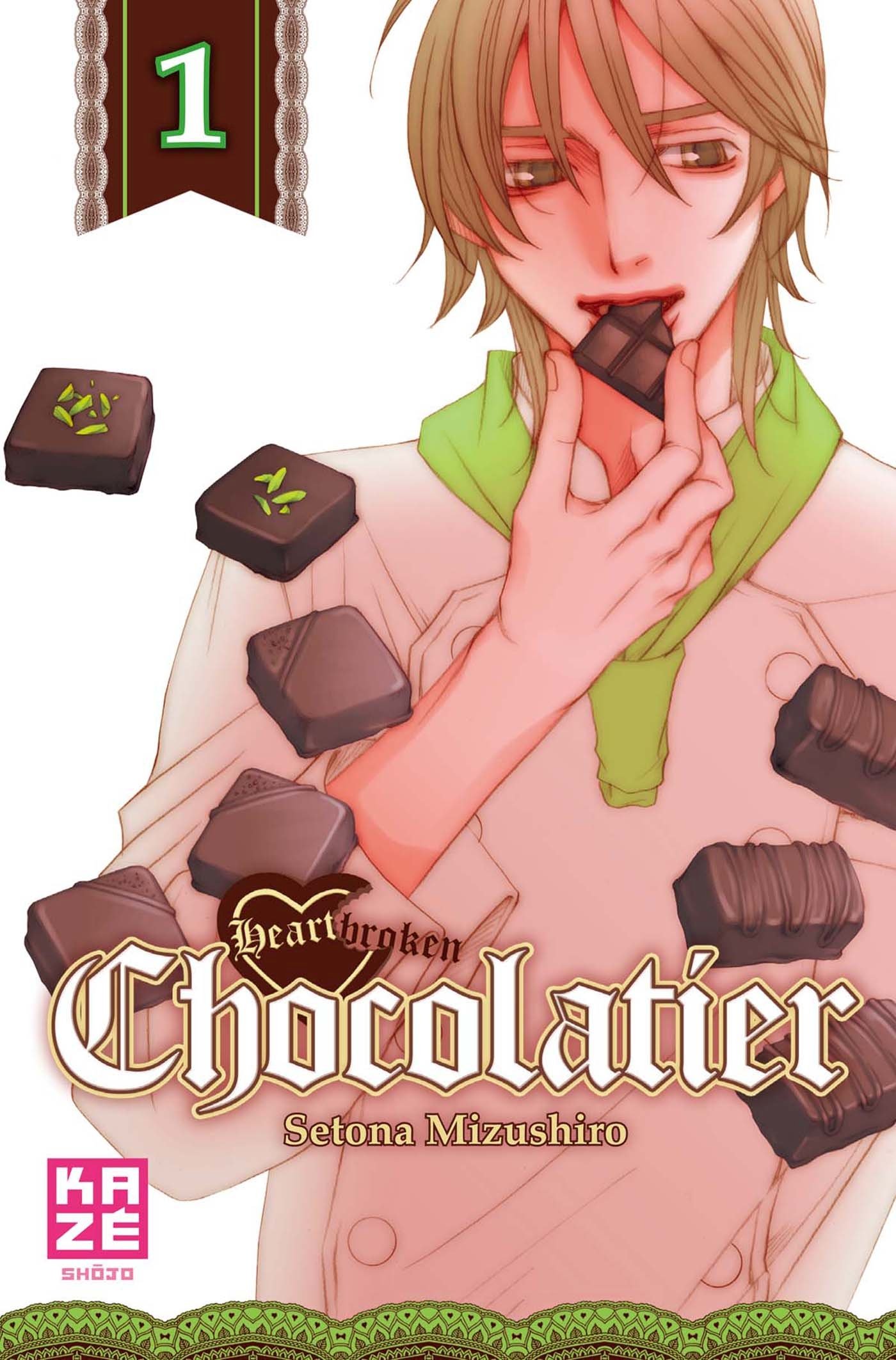 jaquette livre Heartbroken Chocolatier Vol.1