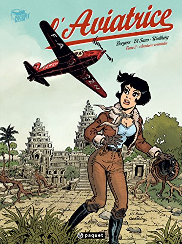 jaquette livre L'aviatrice Tome 2 - Aventures Orientales