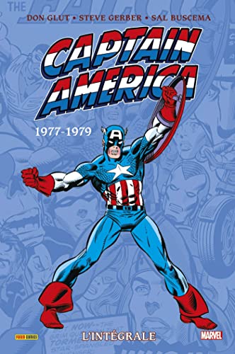 jaquette livre Captain America L'intégrale - 1977-1979