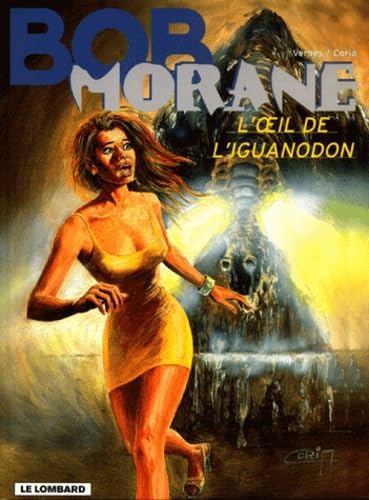 jaquette livre Bob Morane Tome 37 - L'oeil De L'iguanodon