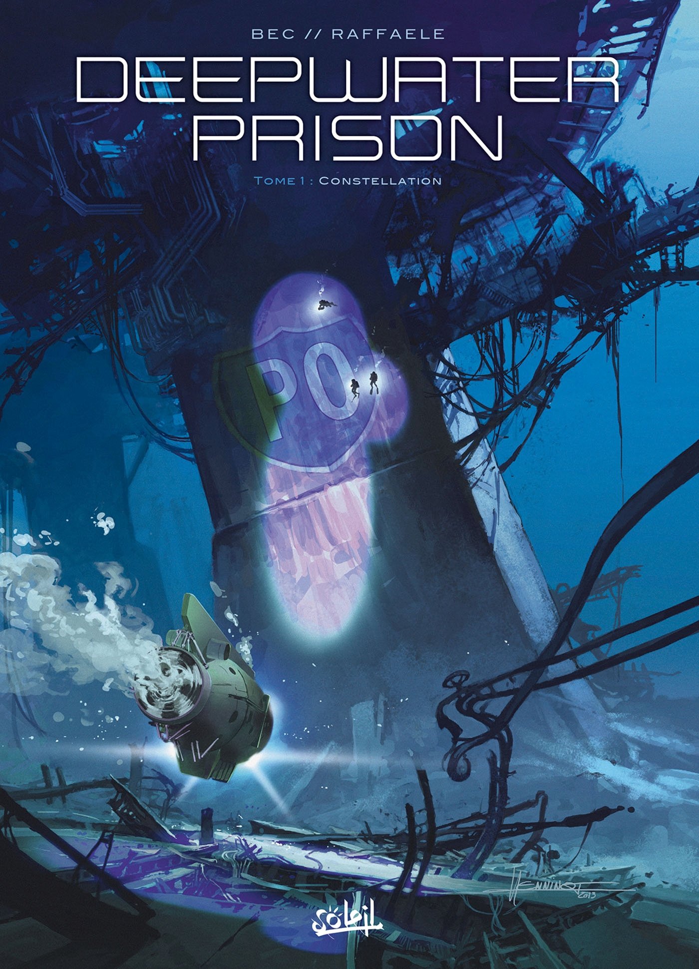 jaquette livre Deepwater Prison T01: Constellation