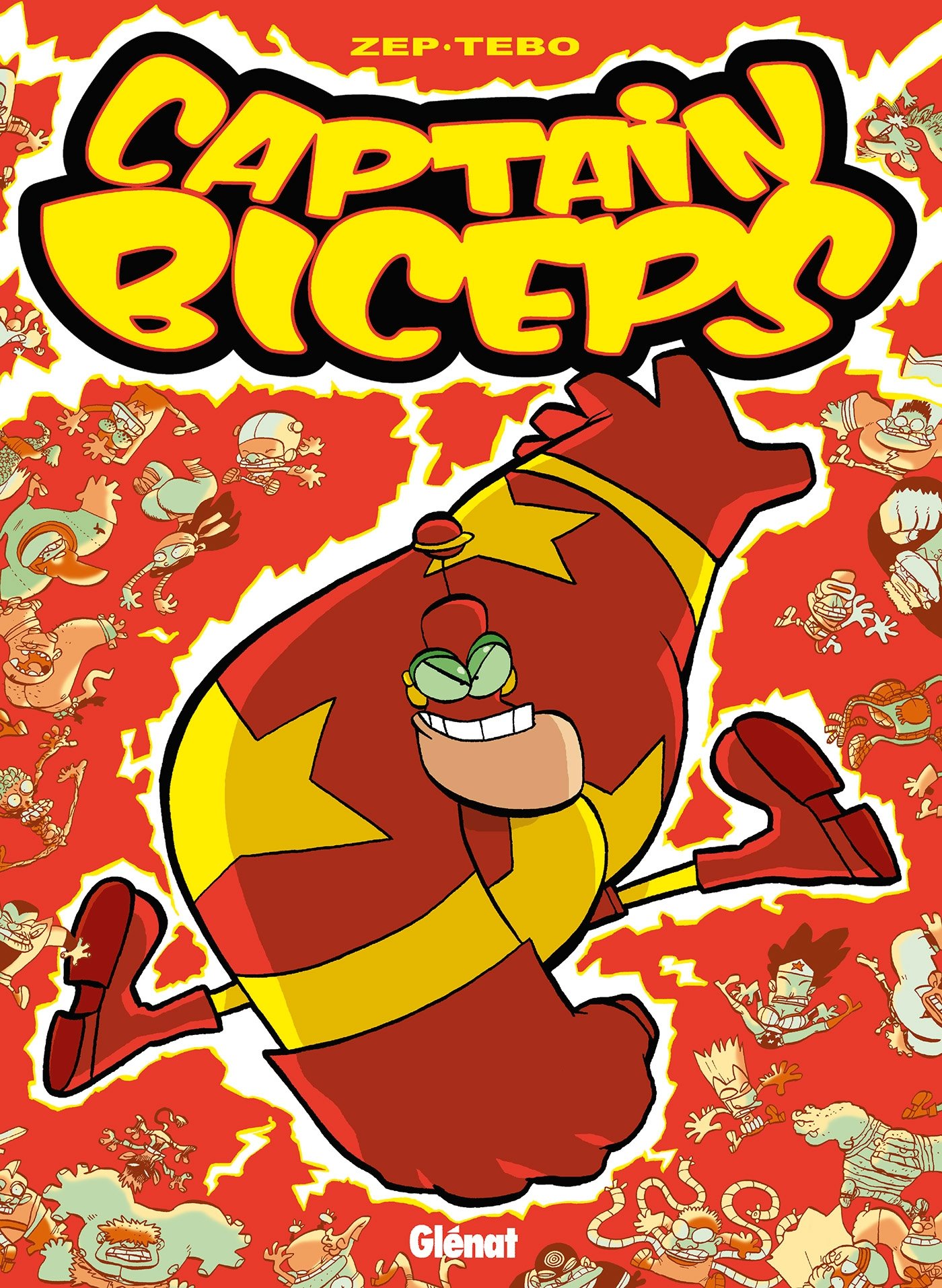 jaquette livre Captain Biceps, Tome 2 : Le Redoutable