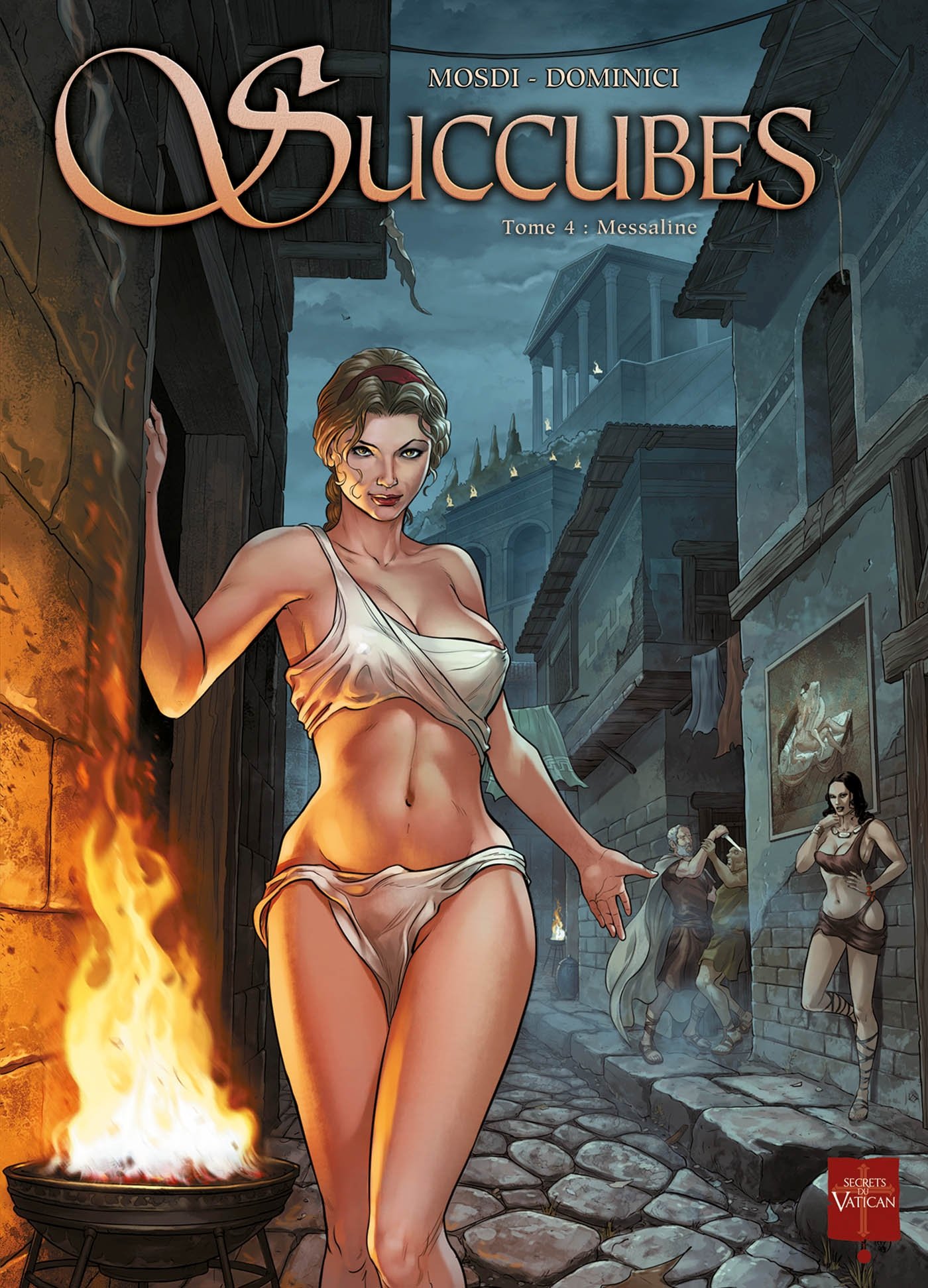 jaquette livre Succubes T04: Messaline