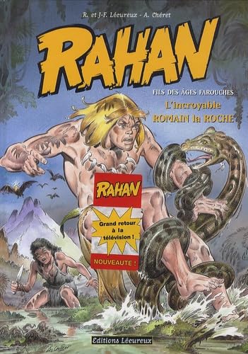 jaquette livre Rahan Tome 11 - L'incroyable Romain La Roche