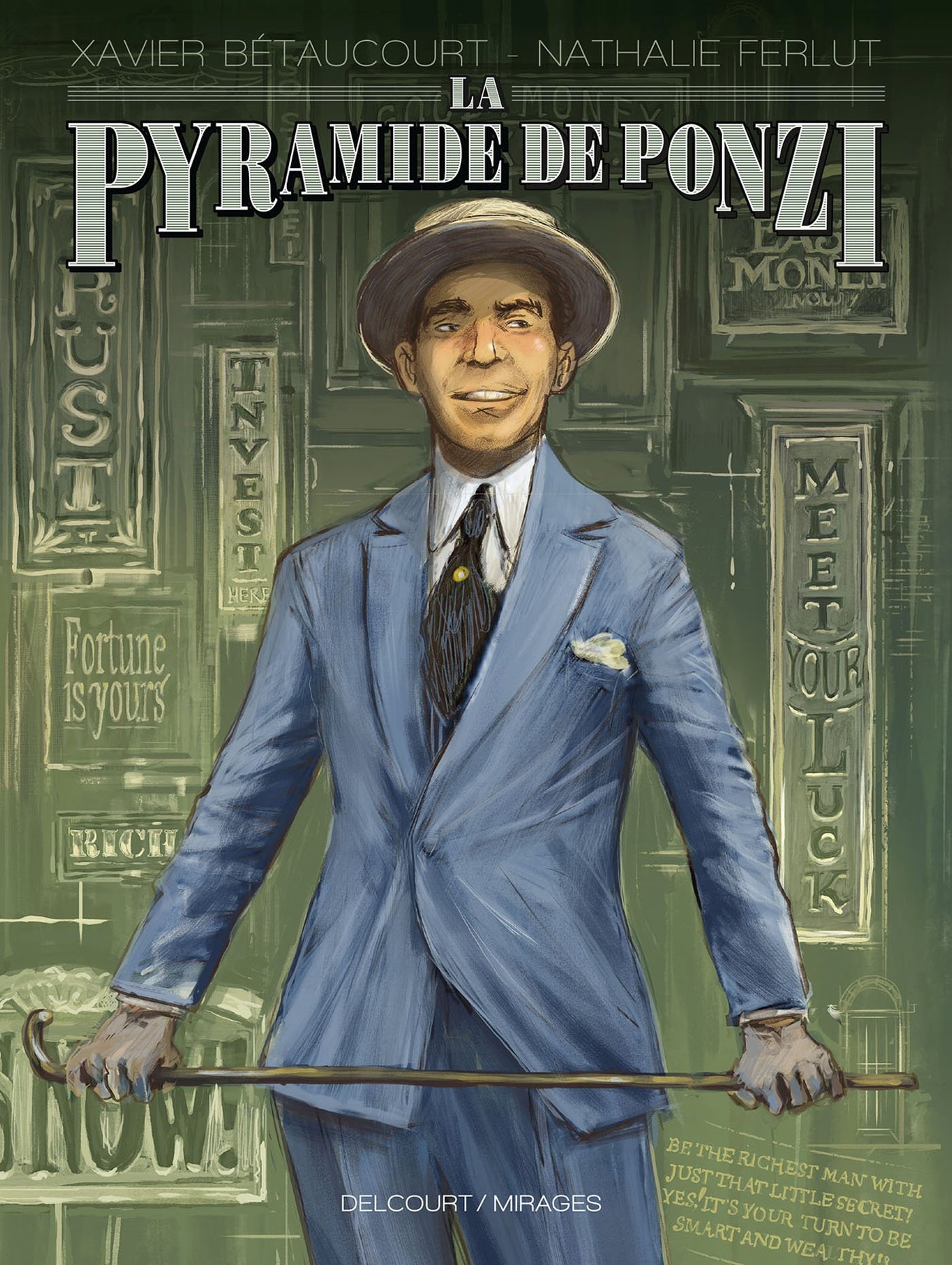 jaquette livre Pyramide de Ponzi