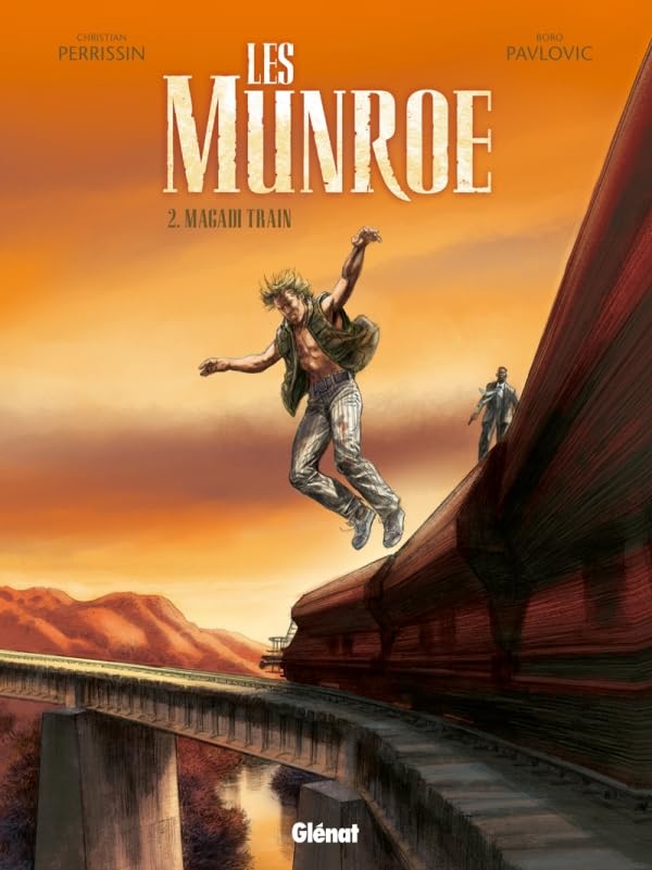 jaquette livre Les Munroe Tome 2 - Magadi Train