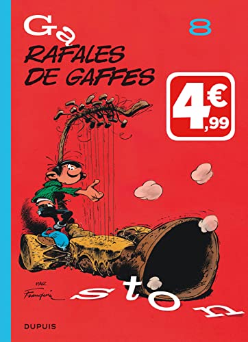 jaquette livre Gaston Tome 8 - Rafales De Gaffes