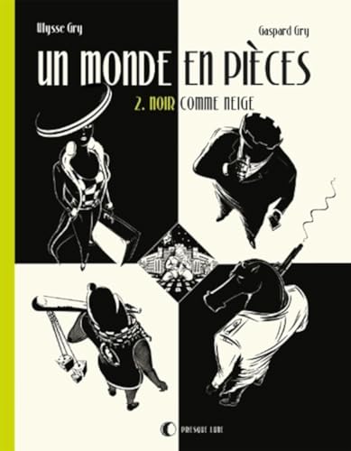 jaquette livre Un Monde En Pièces Tome 2 - Noir Comme Neige