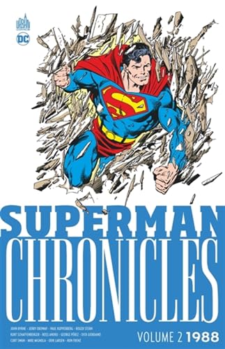 jaquette livre Superman Chronicles - 1988 - Tome 2