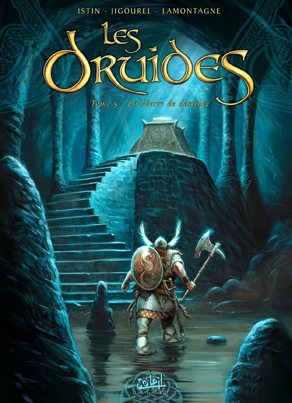 jaquette livre Les Druides, Tome 5 : La Pierre de destinée