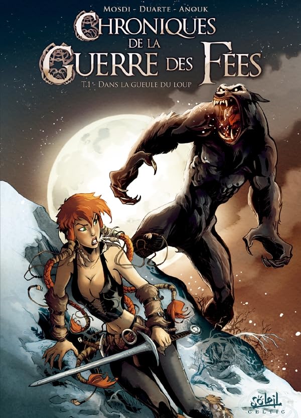 jaquette livre Chroniques De La Guerre Des Fées Tome 1 - Dans La Gueule Du Loup