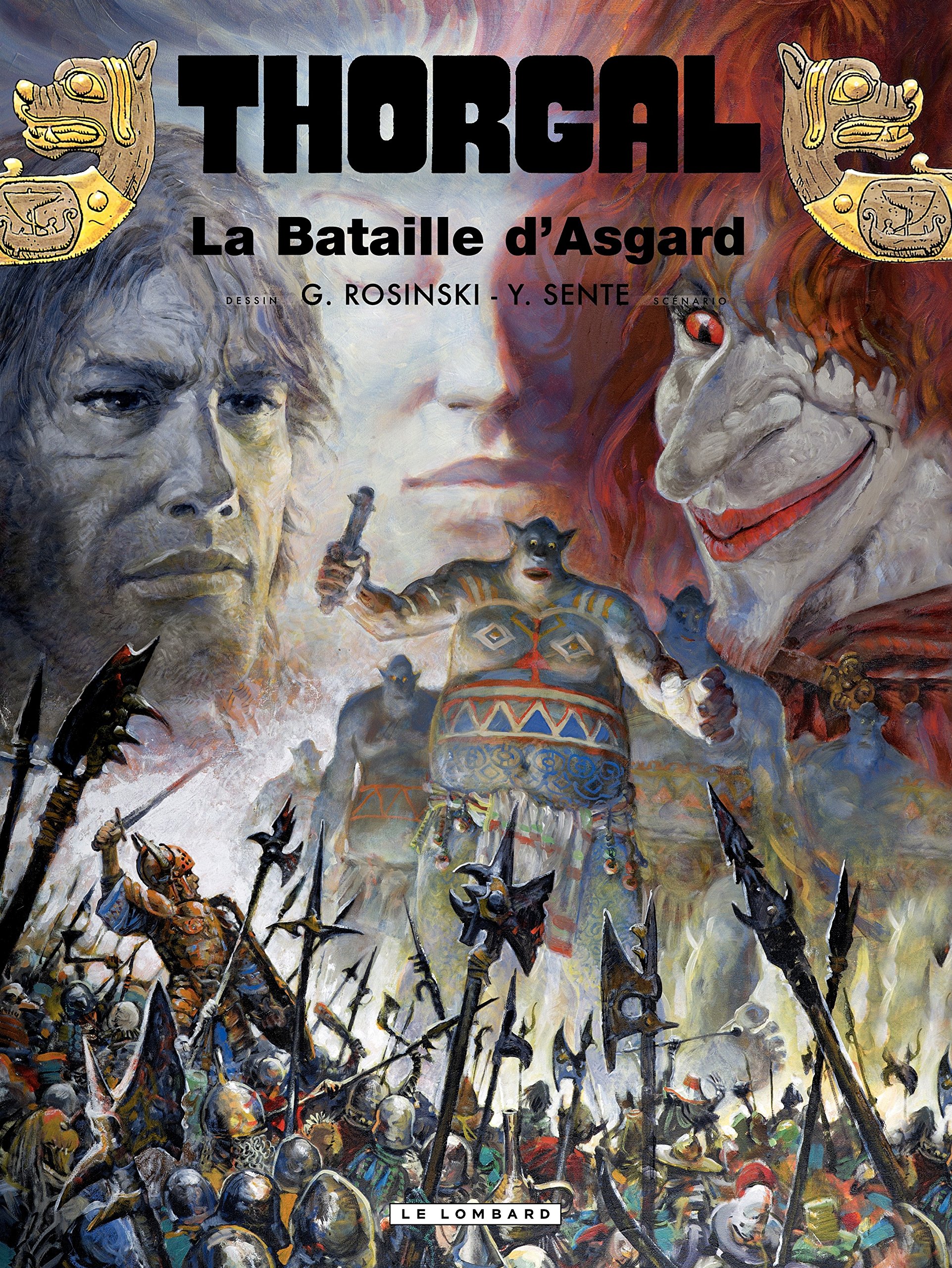 jaquette livre Thorgal - tome 32 - La Bataille d'Asgard