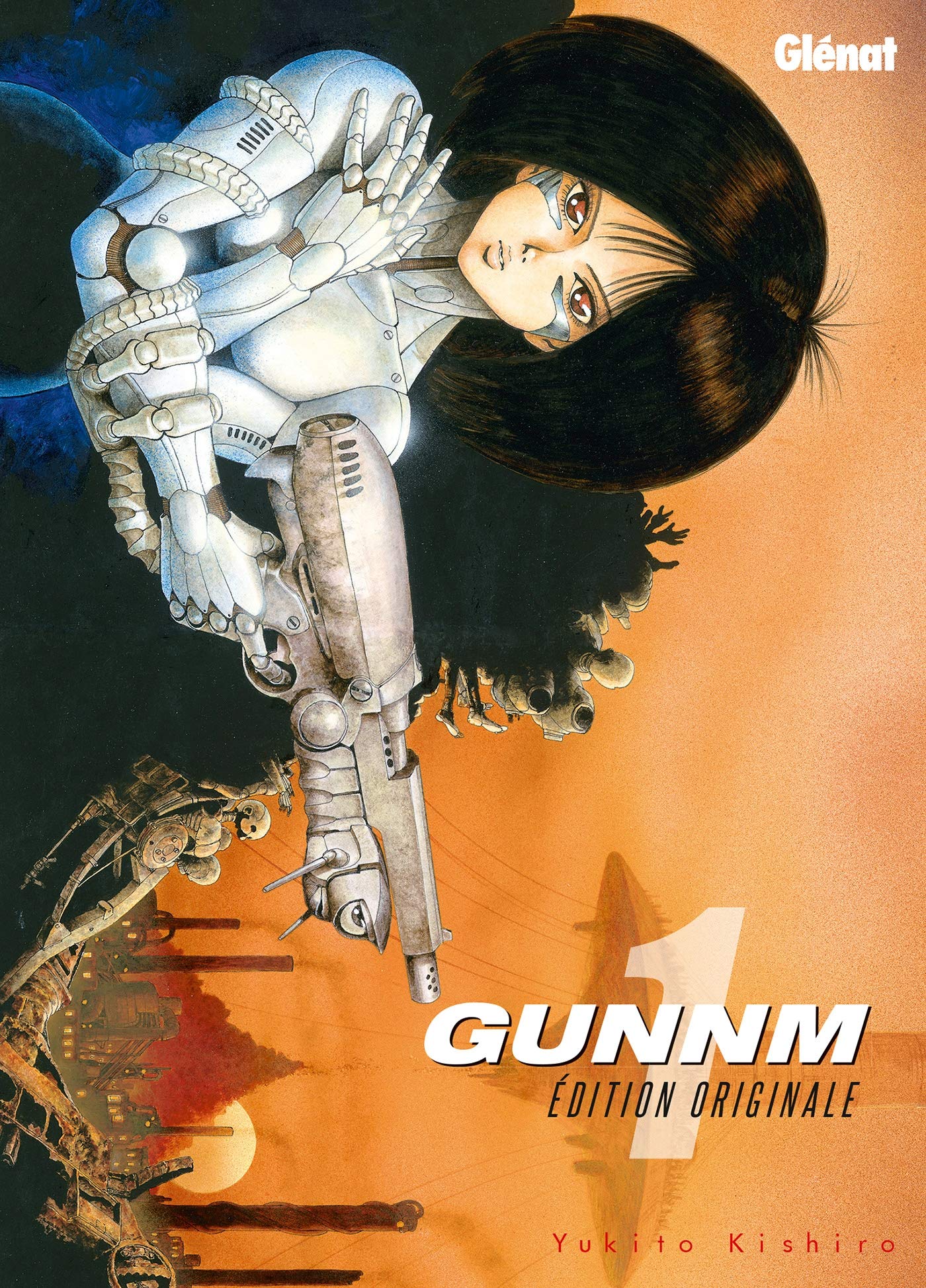 jaquette livre Gunnm - Édition originale - Tome 01