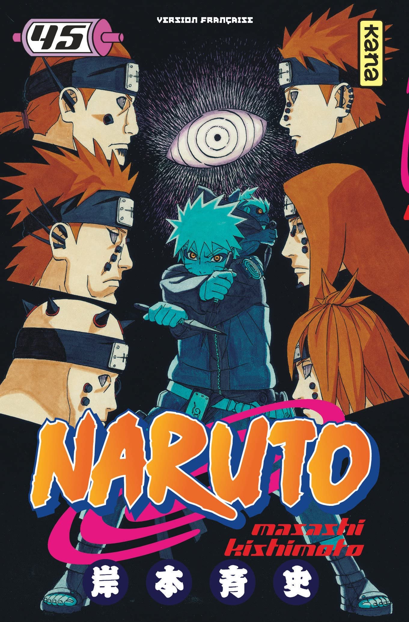 jaquette livre Naruto Vol.45