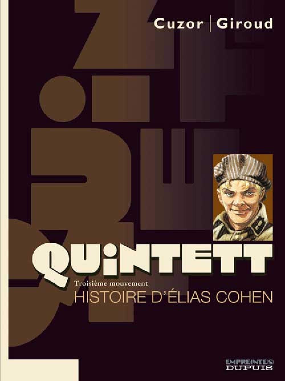 jaquette livre Quintett - tome 3 - Histoire d'Elias Cohen