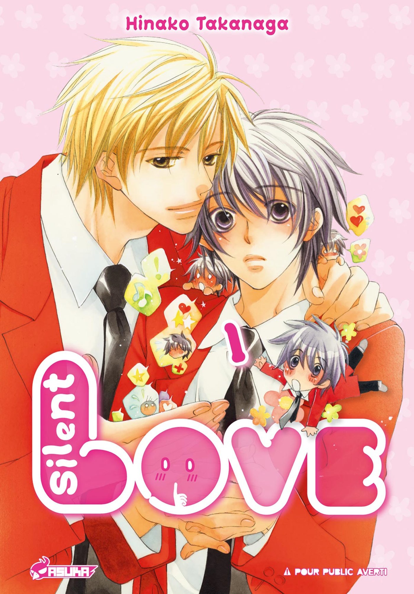 jaquette livre Silent love, Tome 1