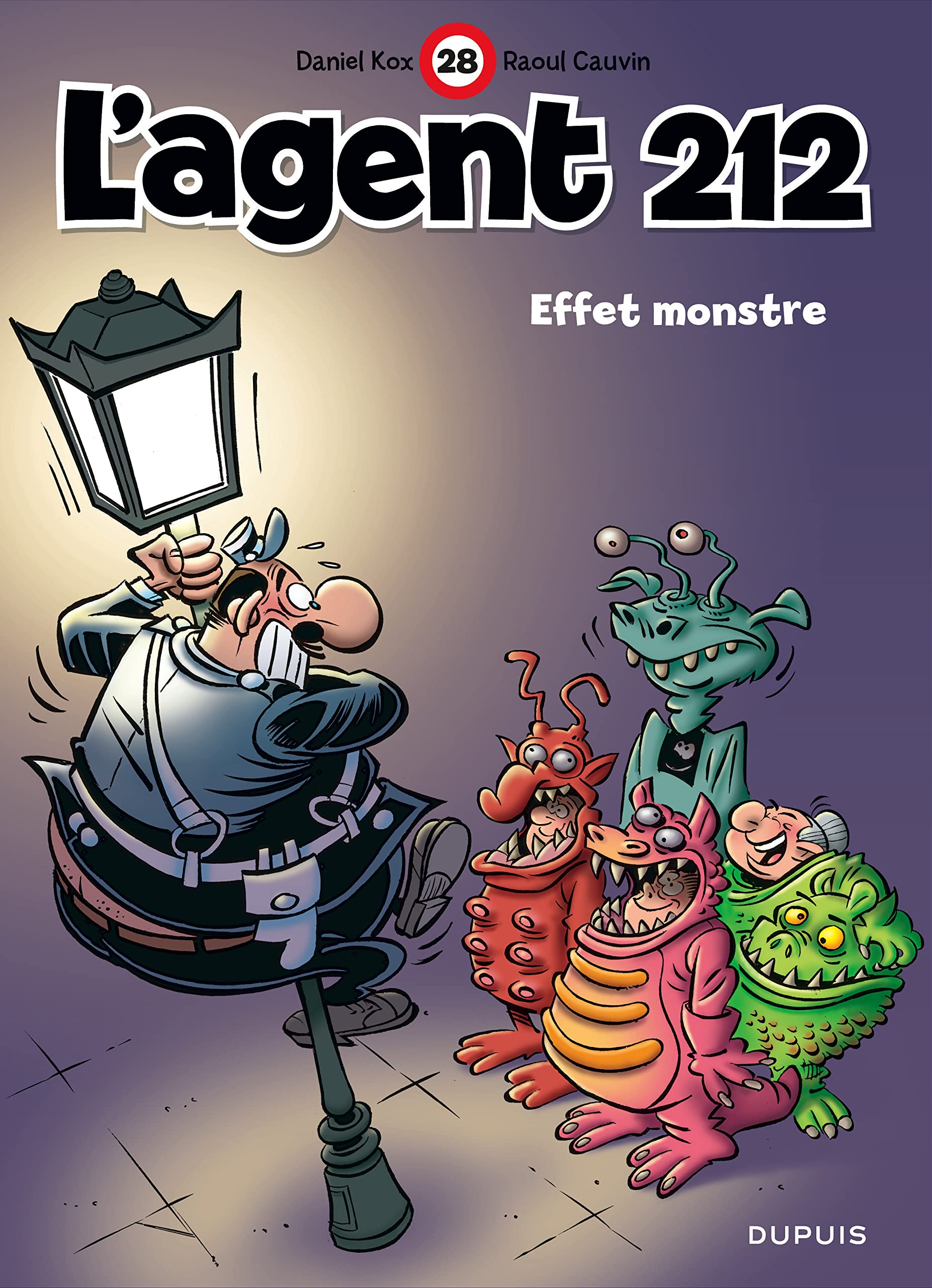 jaquette livre L'agent 212, tome 28 : Effet monstre