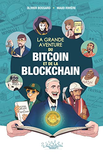 jaquette livre La Grande Aventure Du Bitcoin Et De La Blockchain