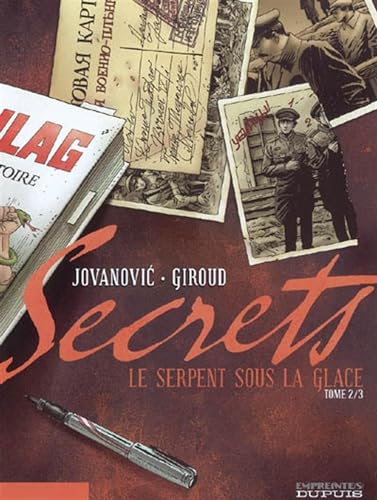 jaquette livre Secrets - Le Serpent Sous La Glace - Tome 2