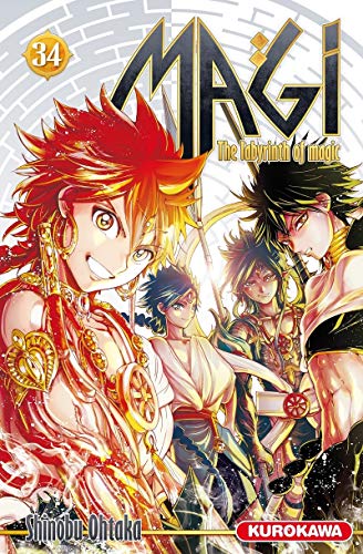jaquette livre Magi - The Labyrinth of Magic - Tome 34