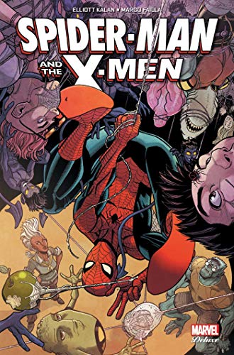 jaquette livre Spider-Man And The X-Men