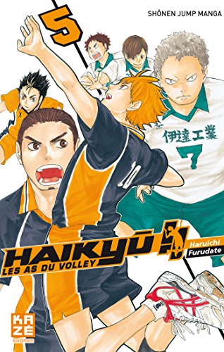 jaquette livre Haikyu !! - Les as du volley ball - Tome 5 : En route pour l'interlycées !