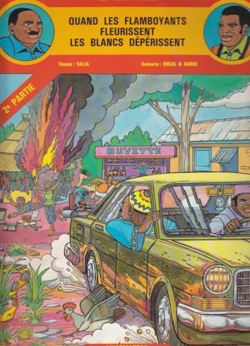jaquette livre Quand Les Flamboyants Fleurissent Les Blancs Dépérissent Tome 2