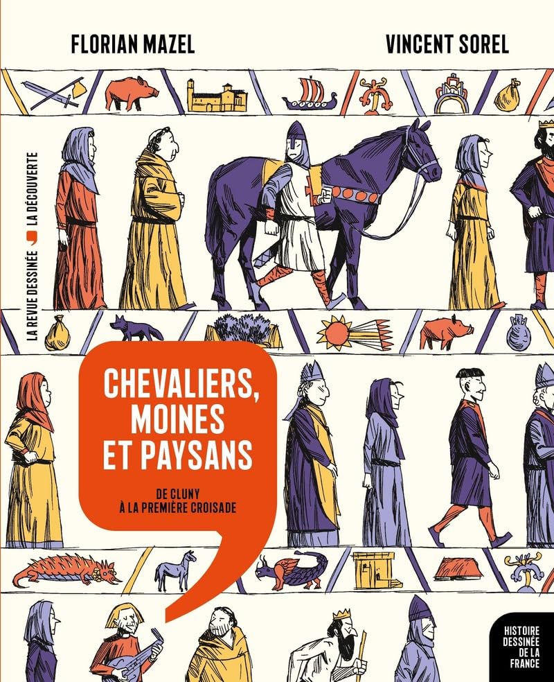 jaquette livre Chevaliers, Moines Et Paysans - De Cluny À La Première Croisade