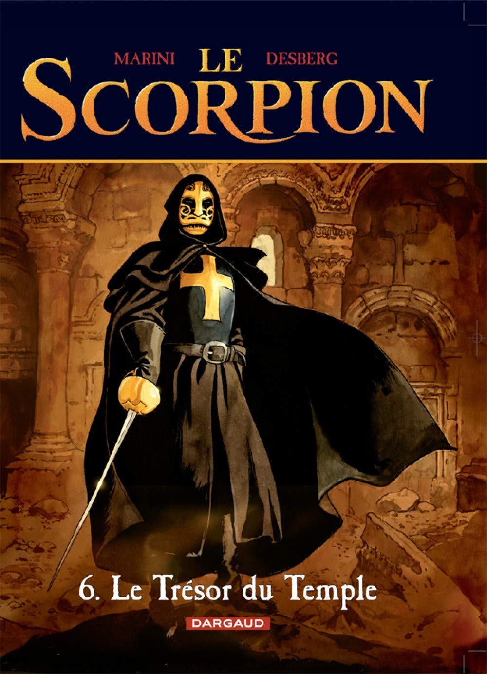 jaquette livre Le Scorpion, tome 6 : Le Trésor du Temple
