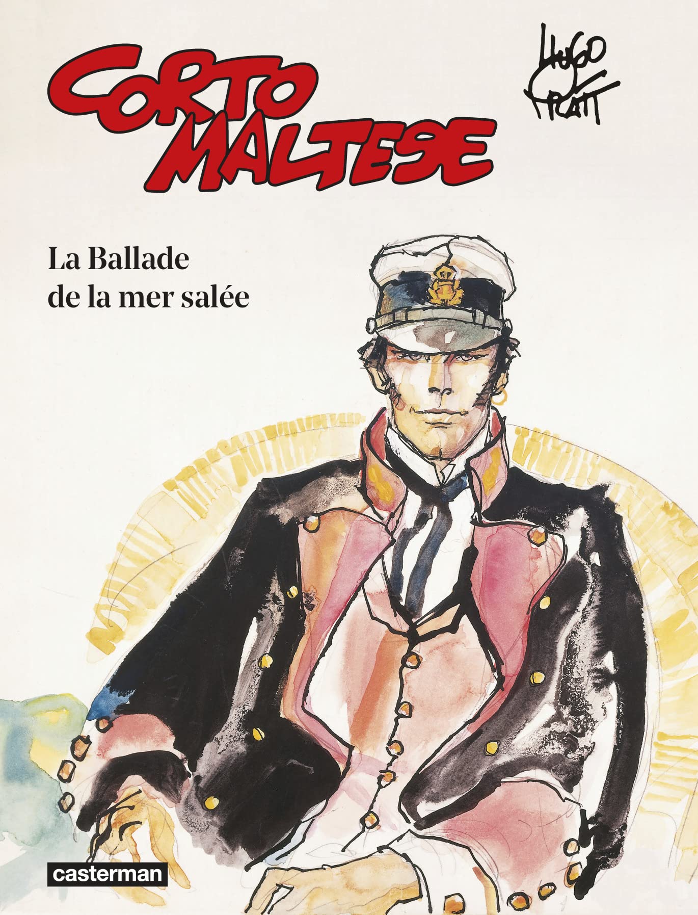 jaquette livre Corto Maltese Couleur, Tome 1 : La Ballade de la mer salée (Nouvelle édition 2015)