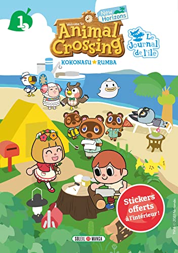 jaquette livre Animal Crossing - New Horizons - Le journal de l'île - Tome 1