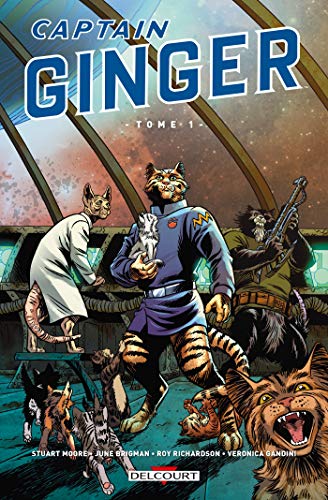 jaquette livre Captain Ginger Tome 1