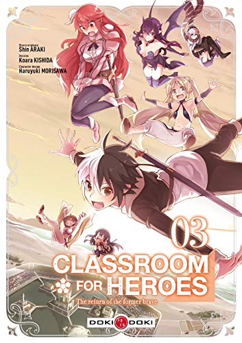 jaquette livre Classroom for heroes - Tome 3