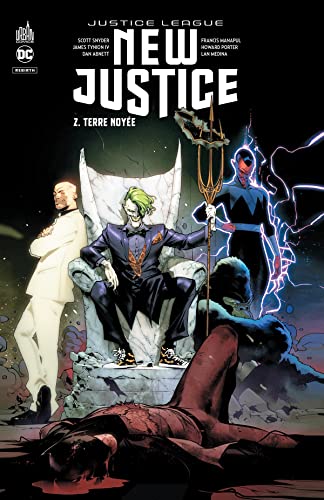 jaquette livre New Justice Tome 2 - Terre Noyée