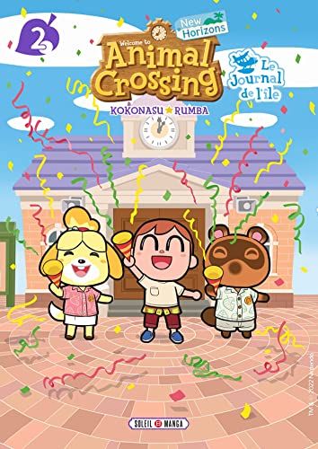jaquette livre Animal Crossing - New Horizons - Le journal de l'île - Tome 2