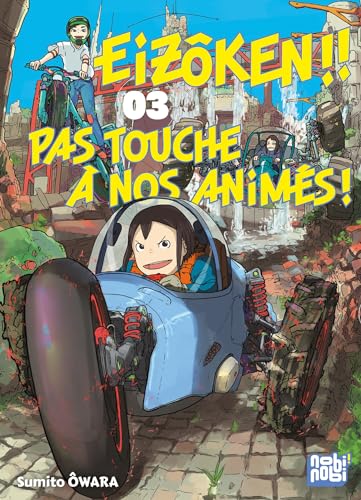 jaquette livre Eizôken ! Pas touche à nos animés - Tome 3