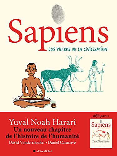 jaquette livre Sapiens Tome 2 - Les Piliers De La Civilisation