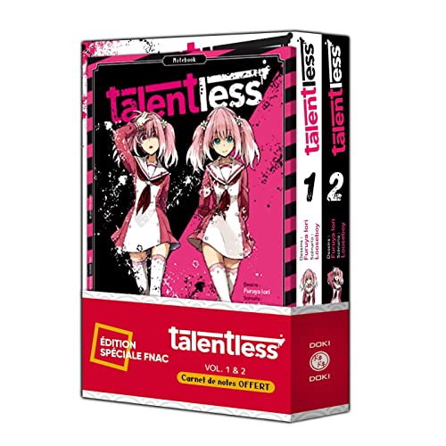 jaquette livre Talentless 0 - Talentless - Pack Spécial Vol - 01 Et 02 + Carnet De Notes Offert