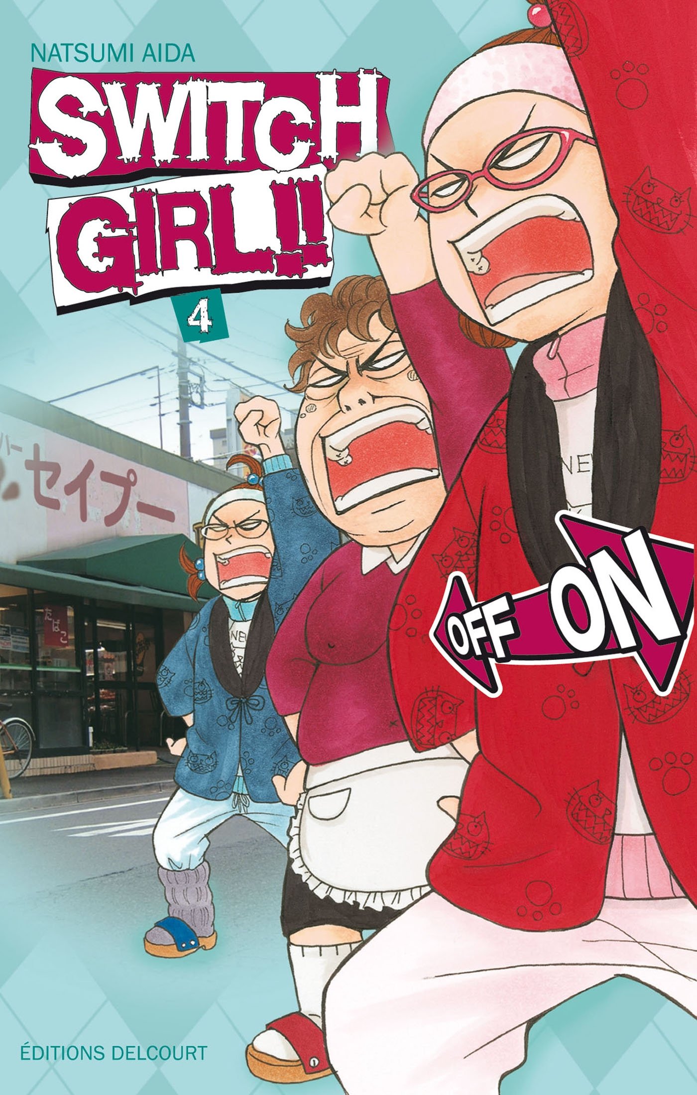jaquette livre Switch girl Vol.4