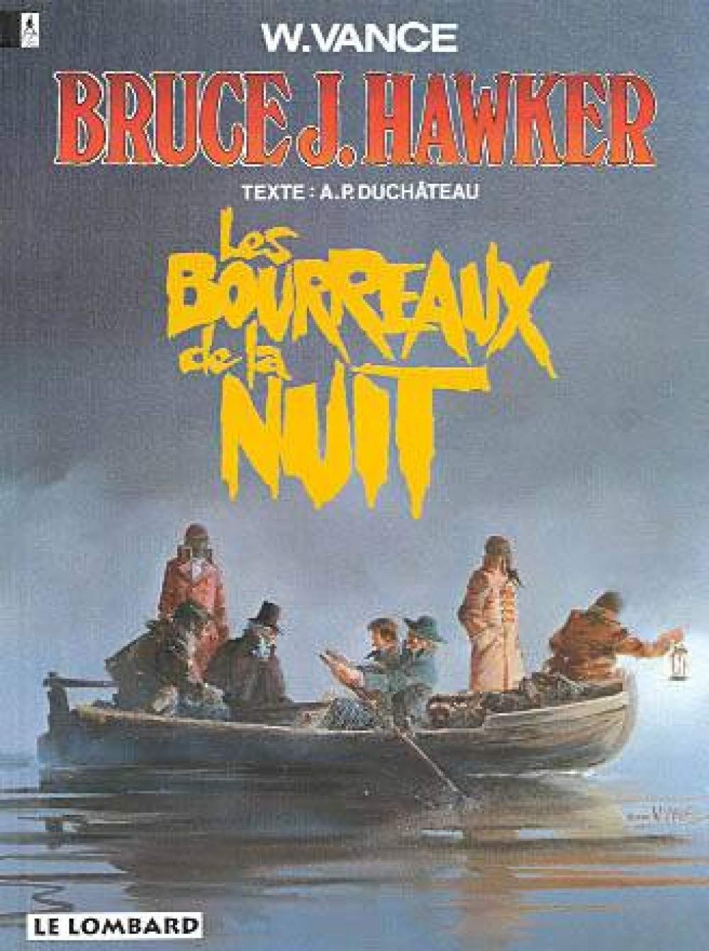 jaquette livre Bruce J. Hawker, n° 6 : Les bourreaux de la nuit