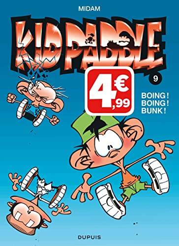 jaquette livre Kid Paddle Tome 9 - Boing ! Boing ! Bunk !