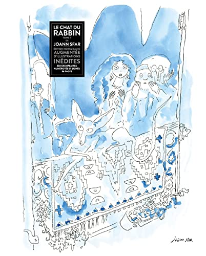 jaquette livre Le Chat Du Rabbin Tome 7 - La Tour De Bab-El-Oued