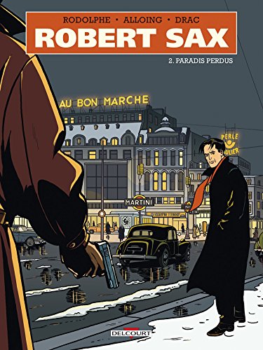 jaquette livre Robert Sax Tome 2 - Paradis Perdus