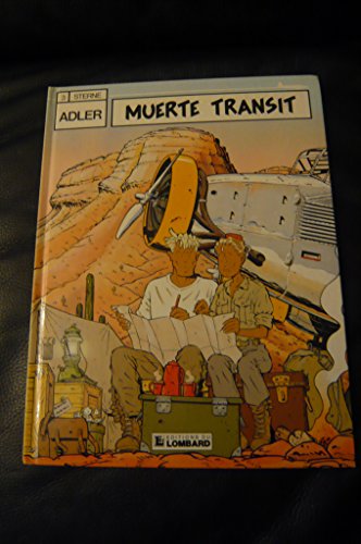 jaquette livre Adler Tome 3 - Muerte Transit