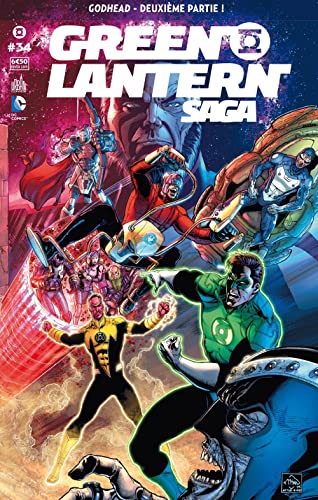 jaquette livre Green Lantern Saga N° 34